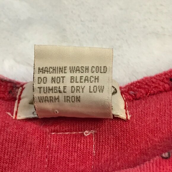 Vintage Zutano Collection Animal Print Dress Baby Girls Size 12-18M Cotton Blend - Picture 8 of 9